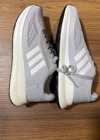 Gri Kadın Spor Ayakkabı Stiletto Topuklu - Görsel 6