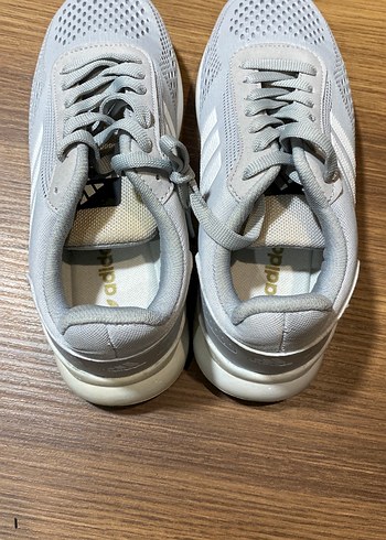 Gri Kadın Spor Ayakkabı Stiletto Topuklu - Görsel 3