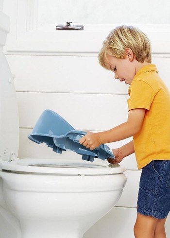 Çocuklar için Tuvalet Adaptörü ve Basamak - Görsel 3