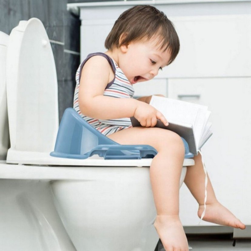 Çocuklar için Tuvalet Adaptörü ve Basamak - Görsel 5