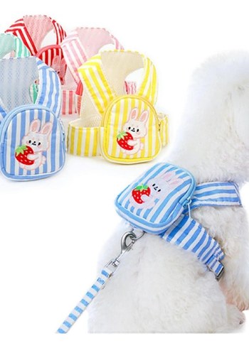 EVCİL HAYVAN ÇANTALI GÖĞÜS GEZDİRME TASMASI SETİ - Görsel 3