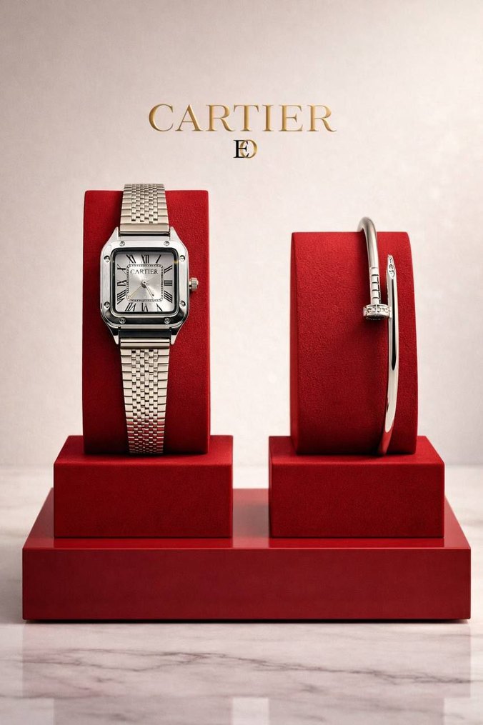 Altın Renkli Modern Klasik Kadın Saati - Görsel 4