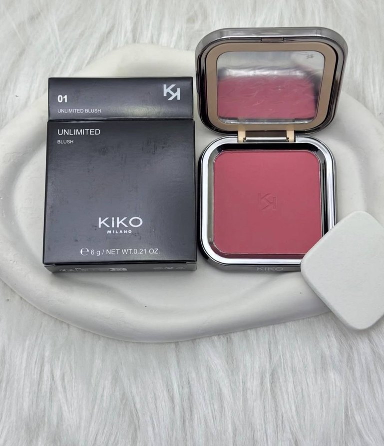 KIKO Milano 09 Unlimited Pembe Allık 6g - Görsel 2