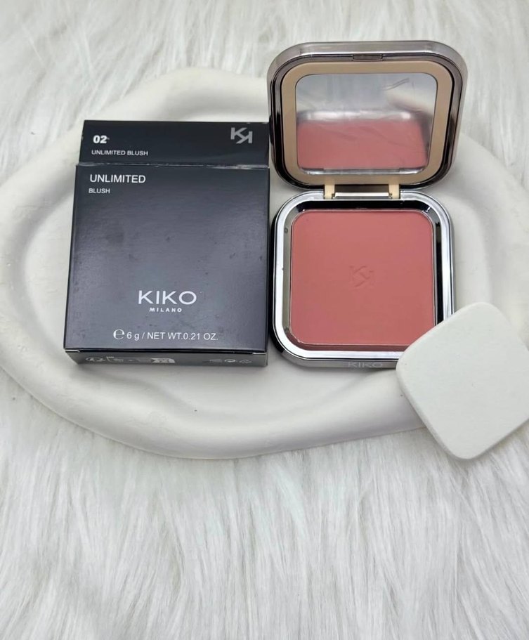 KIKO Milano 09 Unlimited Pembe Allık 6g - Görsel 3