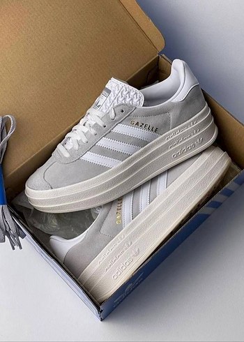 Kadın Mavi Denim Platform Spor Ayakkabı - Görsel 6