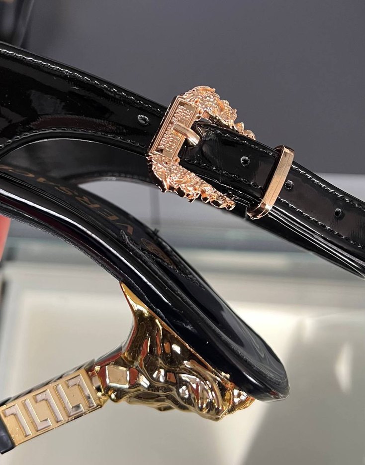 Altın Uçlu Modern Klasik Stiletto - Görsel 2