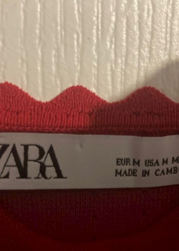 Dantelli Kırmızı Midi V Yaka Elbise - Görsel 2