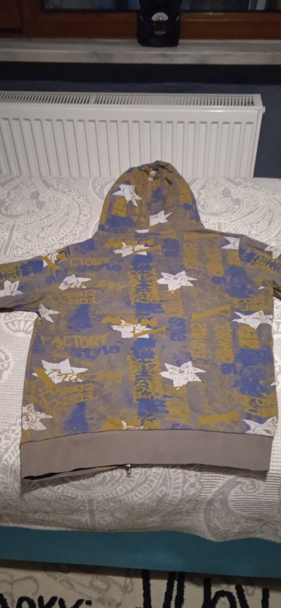 Erkek Çocuk Kapüşonlu Batik Desenli Sweatshirt - Görsel 2