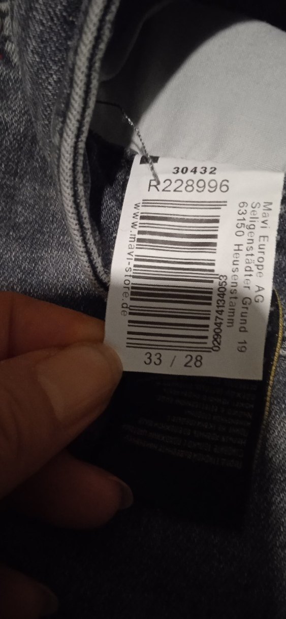 Gri Erkek Kot Pantolon - Görsel 4