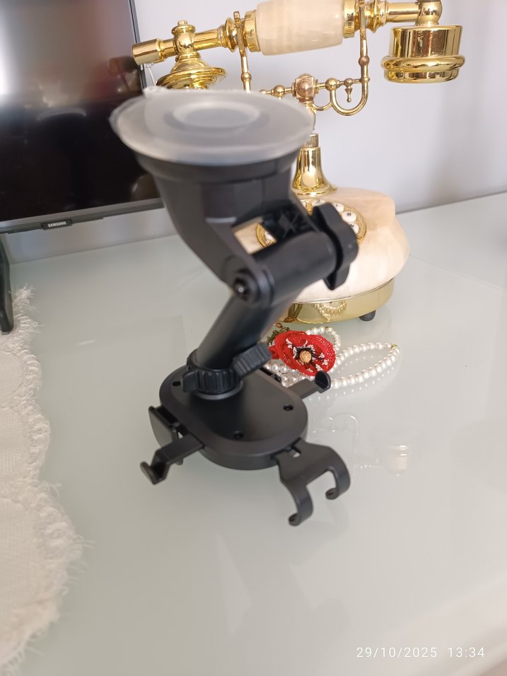 Ayarlanabilir Siyah Telefon Tutucu - Görsel 2