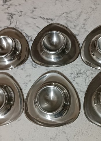 Paslanmaz Çelik Yumurta Tutucu Seti - Görsel 5