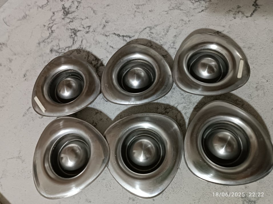 Paslanmaz Çelik Yumurta Tutucu Seti - Görsel 3