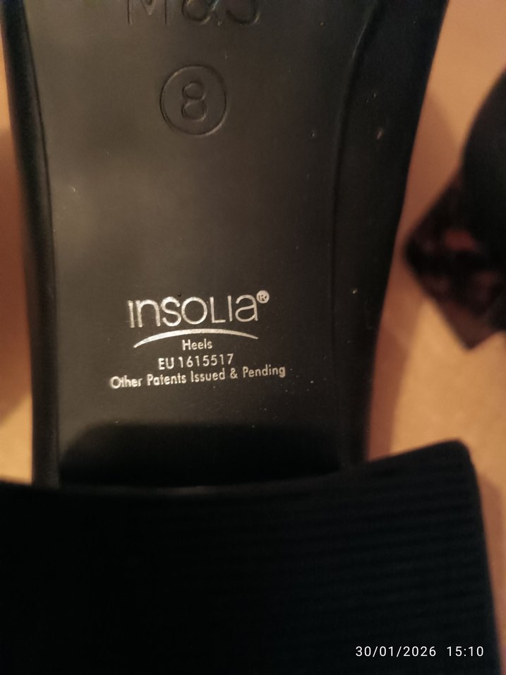 Siyah  Kadın Topuklu Ofis Ayakkabısı - Görsel 3