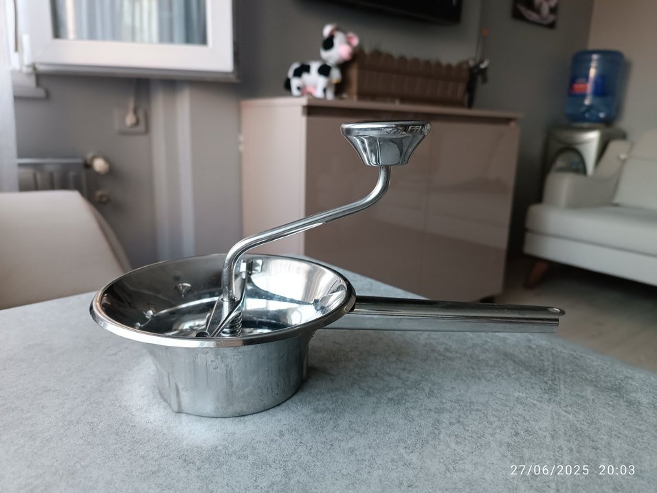 Gri Paslanmaz Çelik Mutfak meyve  patates ezecegi - Görsel 3