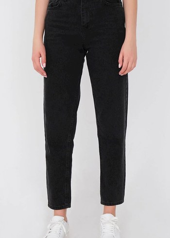 ADDAX mom jean füme kot pantolon - Görsel 2