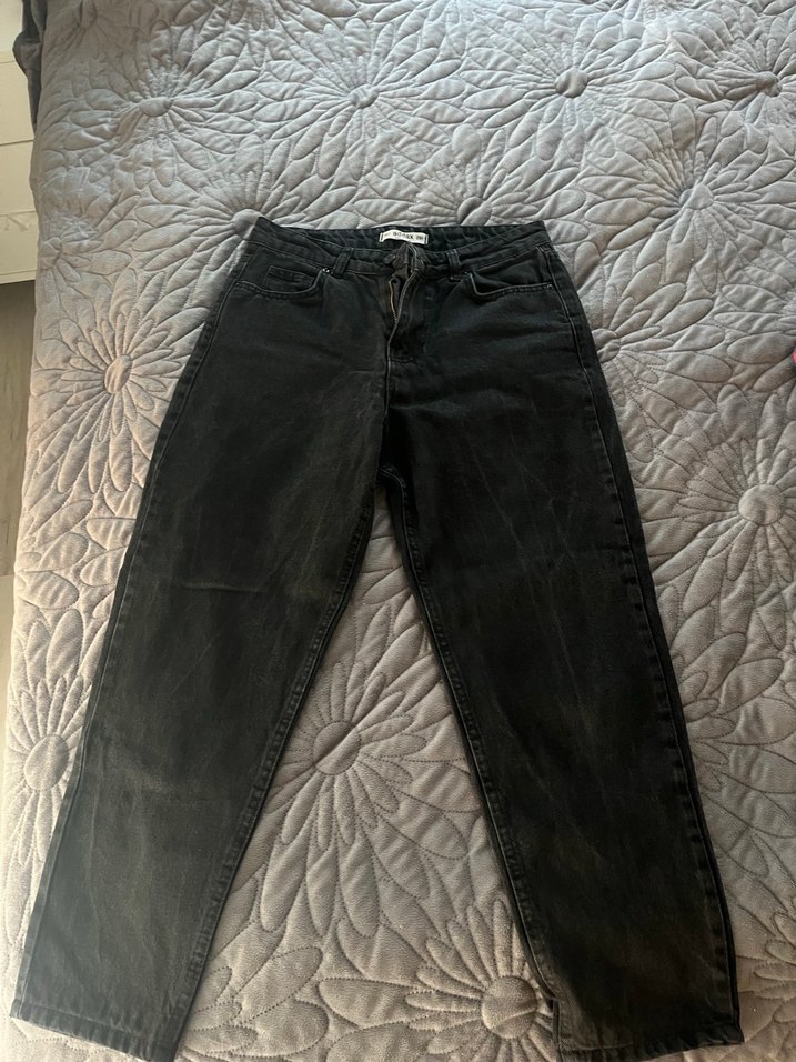 ADDAX mom jean füme kot pantolon - Görsel 3