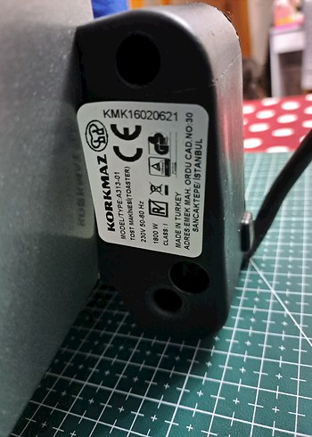 Korkmsz Gri Tost Makinesi ve Sandviç Yapıcı - Görsel 4