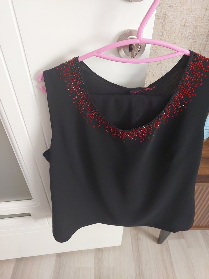 Parlak Kırmızı Mini Kadın Takım - Görsel 4