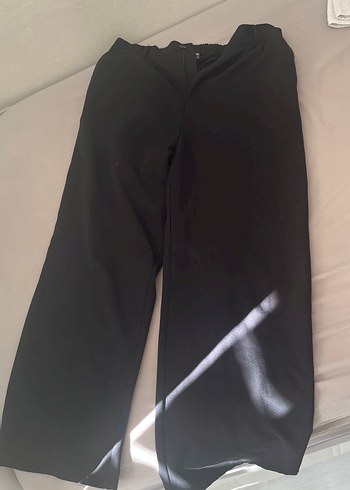 Flaw siyah kumaş pantolon - Görsel 5