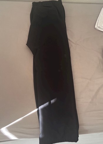 Flaw siyah kumaş pantolon - Görsel 2