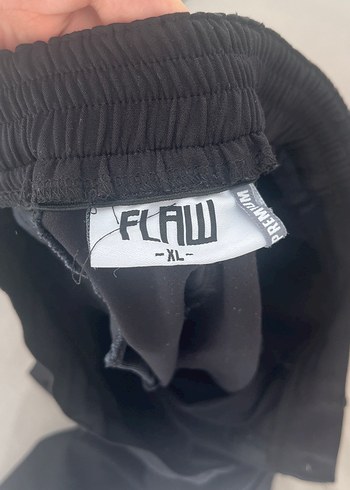 Flaw siyah kumaş pantolon - Görsel 4