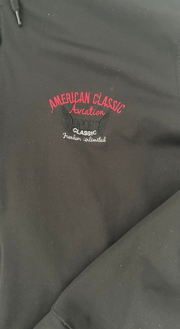 Erkek Siyah Fermuarlı Kapüşonlu Sweatshirt - Görsel 2