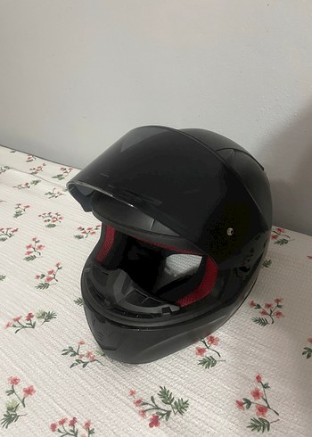 LS2 Siyah Parlak Motosiklet Kaskı - Görsel 2