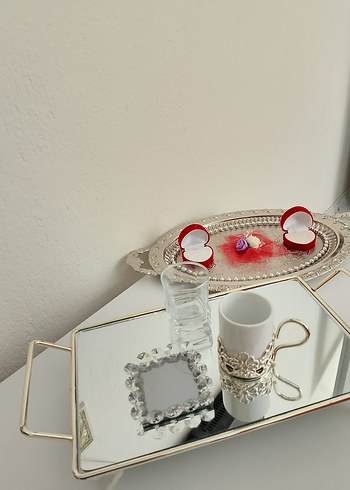 Damat kahvesi tepsisi 
Söz nişan tepsisi - Görsel 3