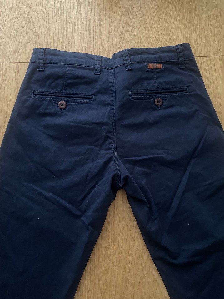 Lacivert Erkek Denim Pantolon Regular Fit - Görsel 2