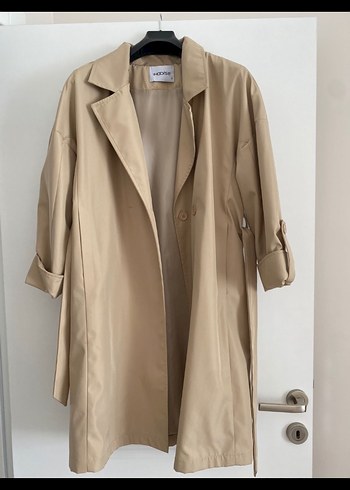 Bej Trençkot - Görsel 2