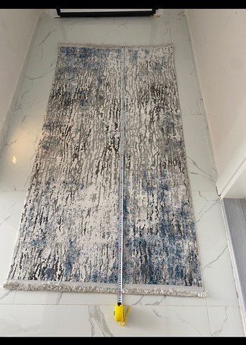 Gri Batik Desenli Halı - Görsel 5