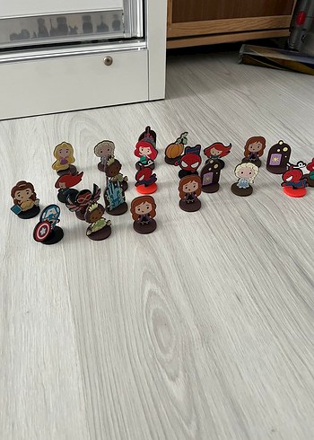 Renkli Mini Aksiyon Figürleri Seti - Görsel 4