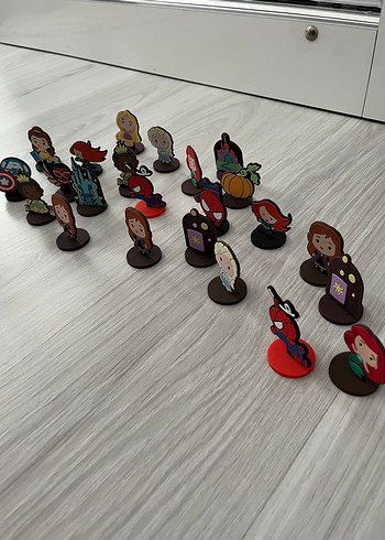 Renkli Mini Aksiyon Figürleri Seti - Görsel 3