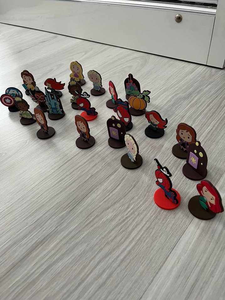 Renkli Mini Aksiyon Figürleri Seti - Görsel 3