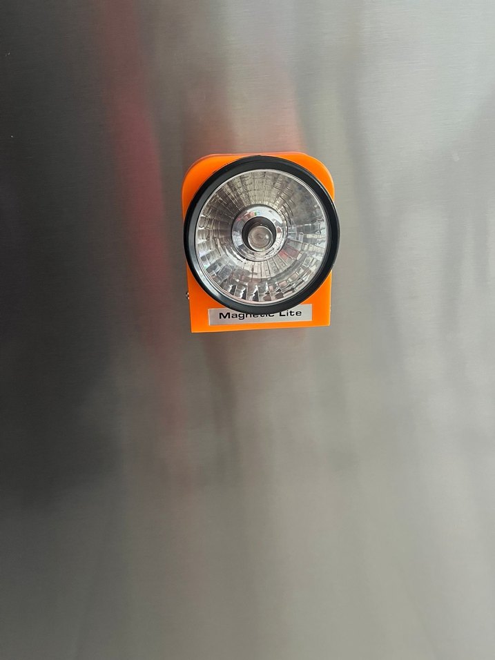 Manyetik Turuncu Masa Lambası - Görsel 3