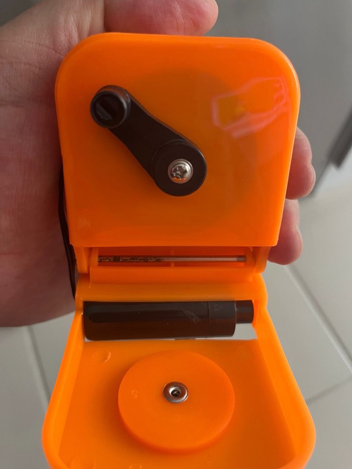 Manyetik Turuncu Masa Lambası - Görsel 2