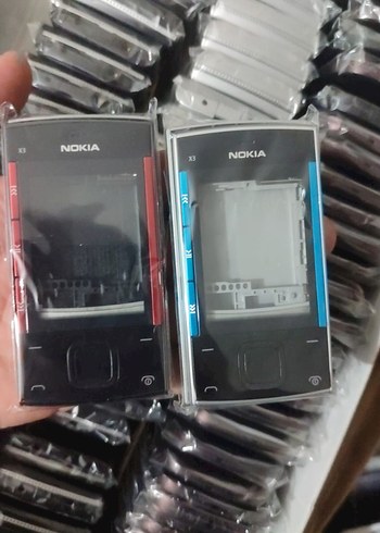 Nokia X3 Kasa Siyah ve Mavi Renk