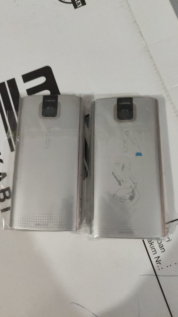 Mavi Nokia X3 ve 3 Model Telefon Ön Kapakları - Görsel 2