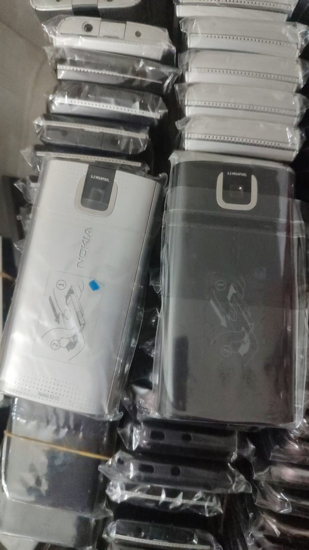 Nokia X3 00 Siyah Kasa kapak takimi - Görsel 2