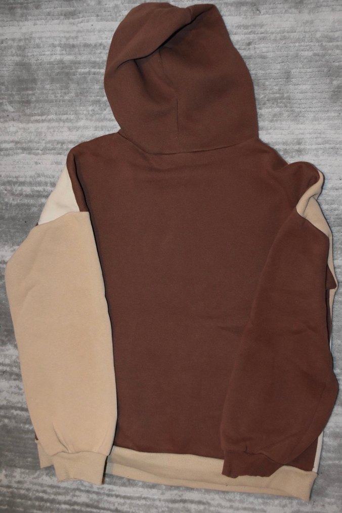 kahverengi sweatshirt - Görsel 3