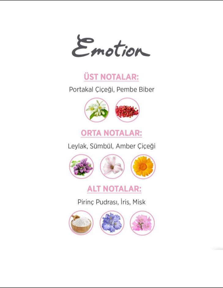 Emotion Love Kadın Parfümü - Görsel 5