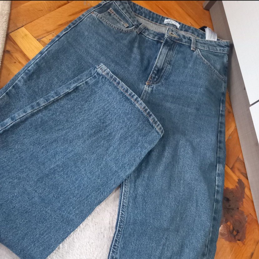 DeFacto Düğmeli Mavi Kadın Jean - Görsel 3