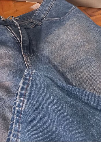 Baggy Kadın Kot Pantolon - Görsel 3