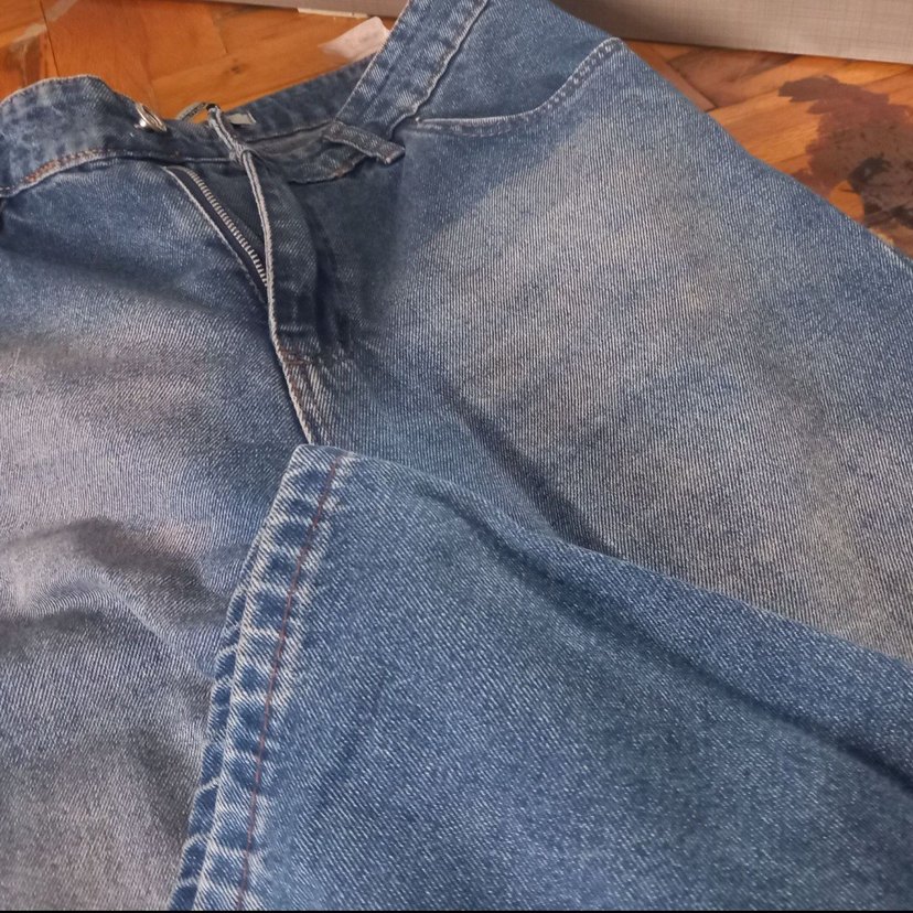 Baggy Kadın Kot Pantolon - Görsel 3