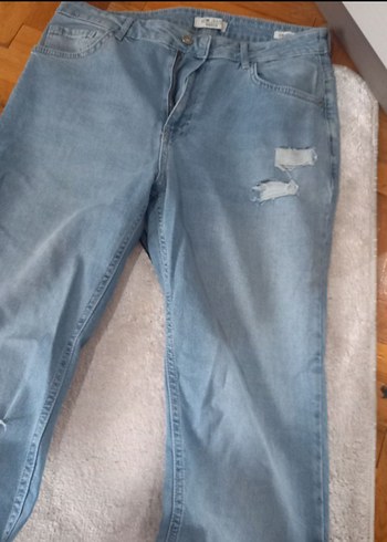 yırtık kadın jean - Görsel 2