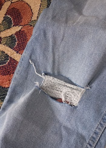 yırtık kadın jean - Görsel 3