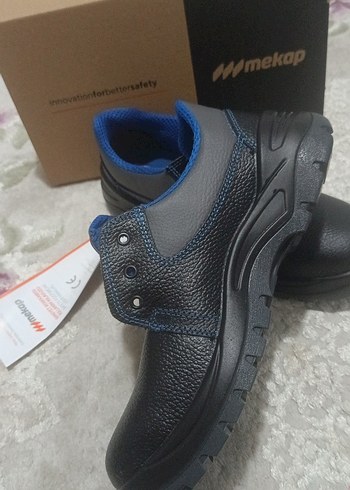 Mekap Siyah Cırtlı Erkek ayakkabi - Görsel 2