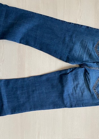 Zara Yüksek Bel İspanyol Paça Jean - Görsel 2