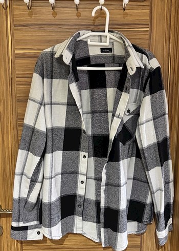 Kareli Uzun Kollu Salaş Oduncu Gömlekleri - Görsel 3