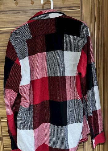 Kareli Uzun Kollu Salaş Oduncu Gömlekleri - Görsel 2